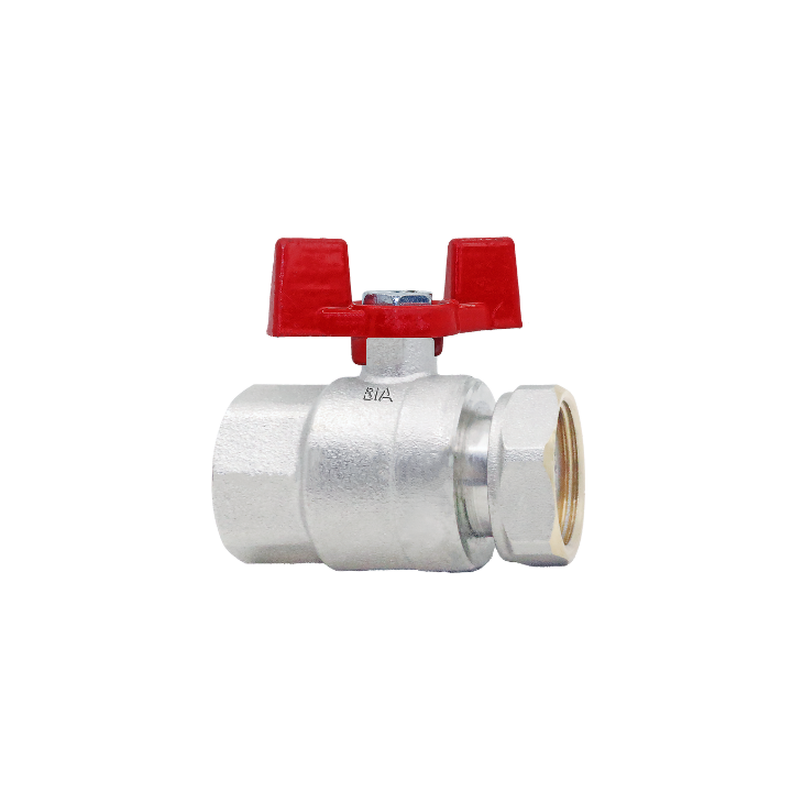 PN10 Dişi Oynar Bağlantılı Küresel Vana F-F (TSE)