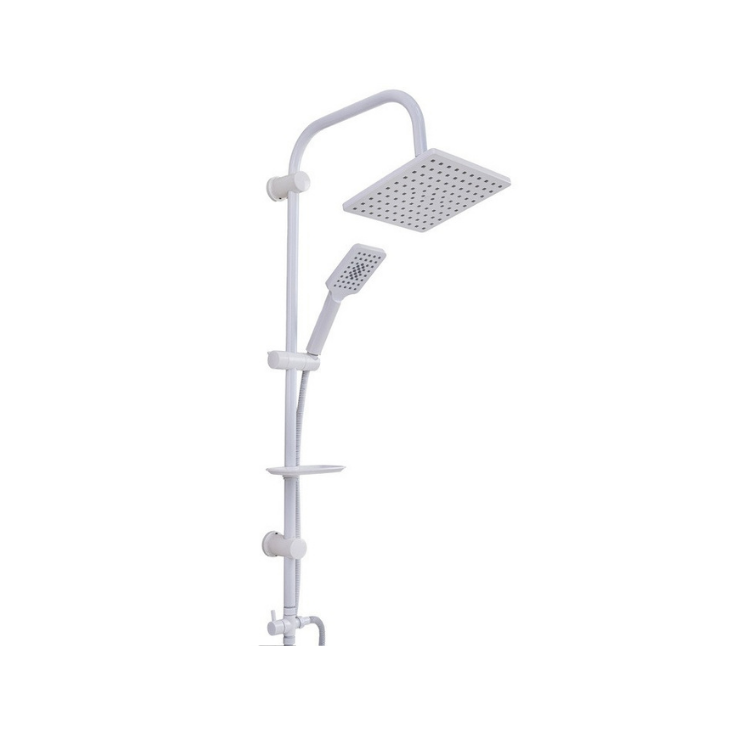 Linda Yağmur Duş Seti Beyaz